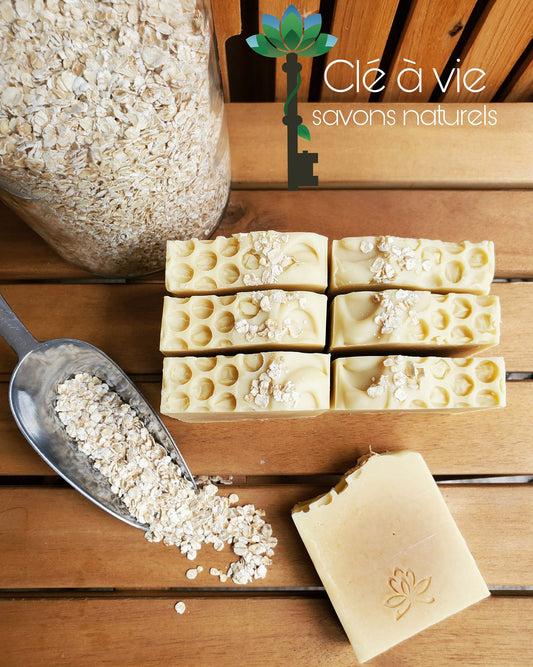 Clé à vie - Savon avoine, lait et miel