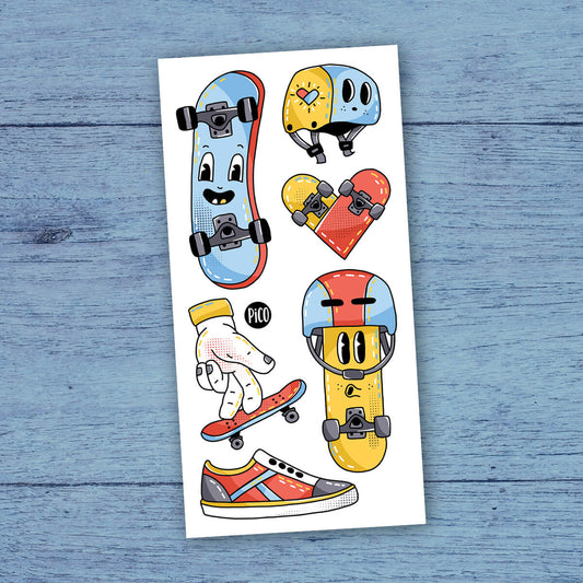 Pico - tatouage temporaire, les planches en folie