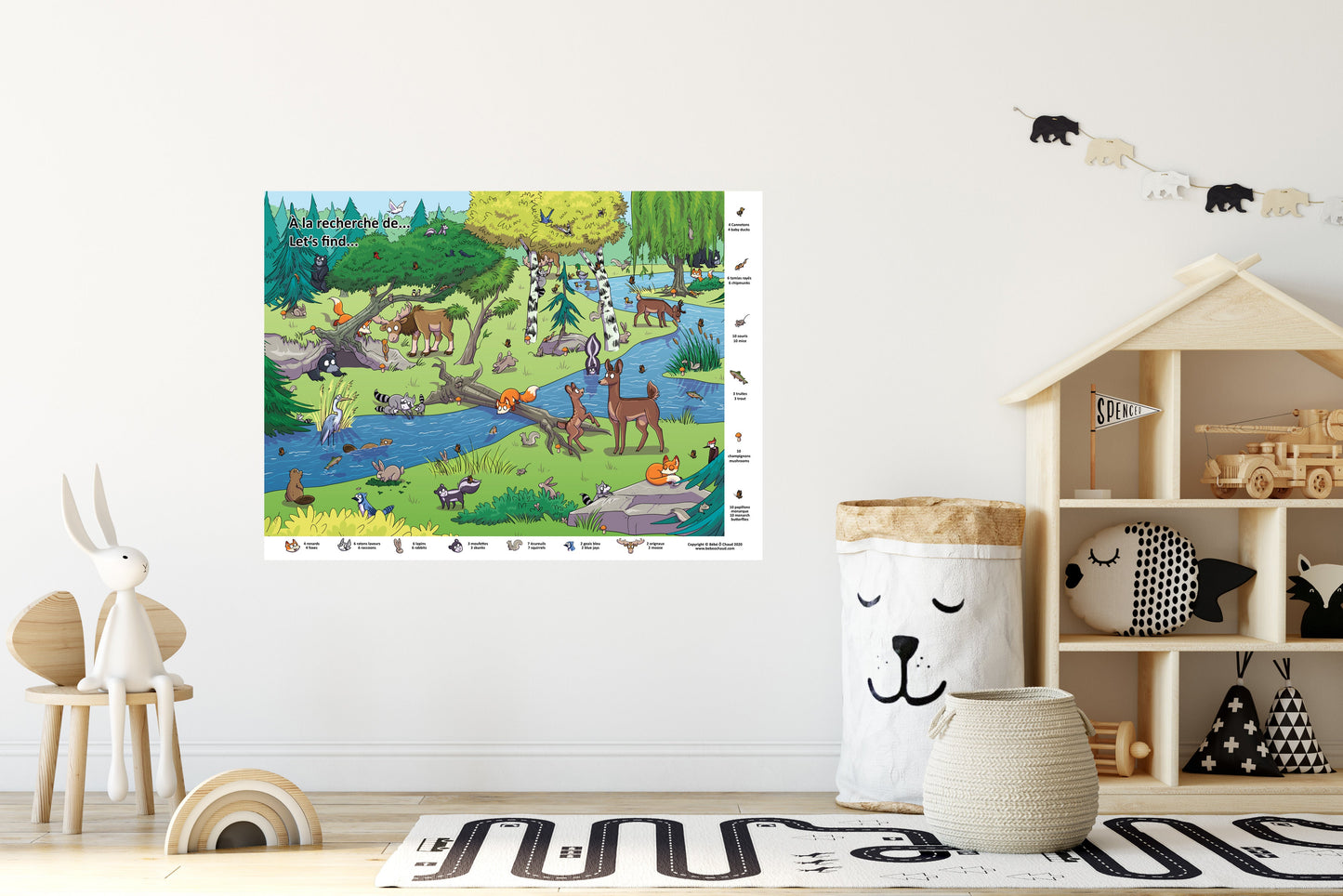 Bébé o chaud - Affiche – À la recherche de… Pour apprendre en s’amusant!