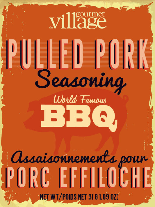 Gourmet du village - Assaisonnement pour porc effiloché