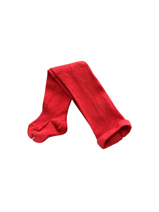 Condor - Collant uni rouge foncé