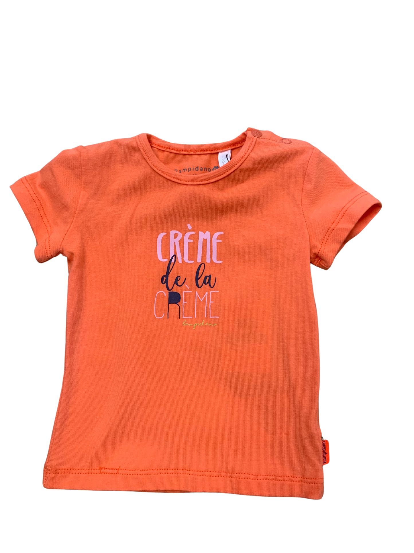 Bampidano - Robe orange crème de la crème (1/2 mois)