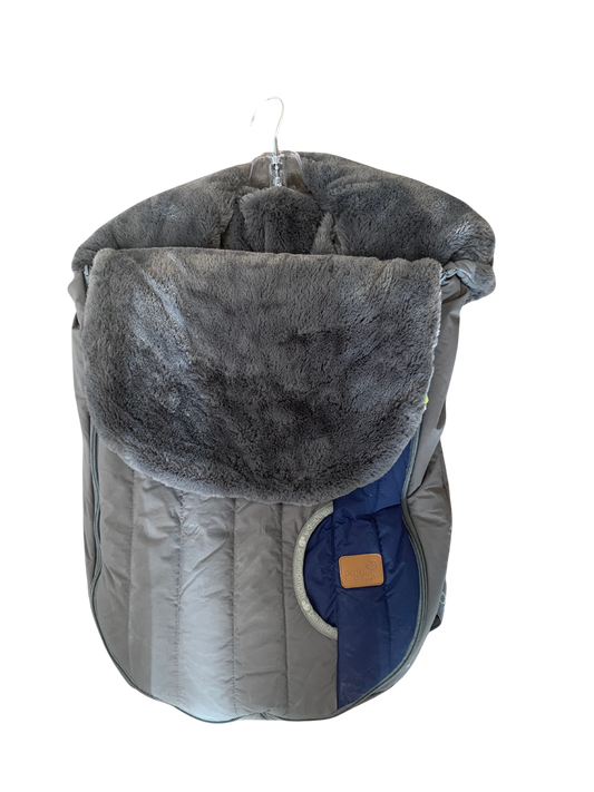 Perlimpinpin - Couvre siège de voiture Hiver - charcoal et marine