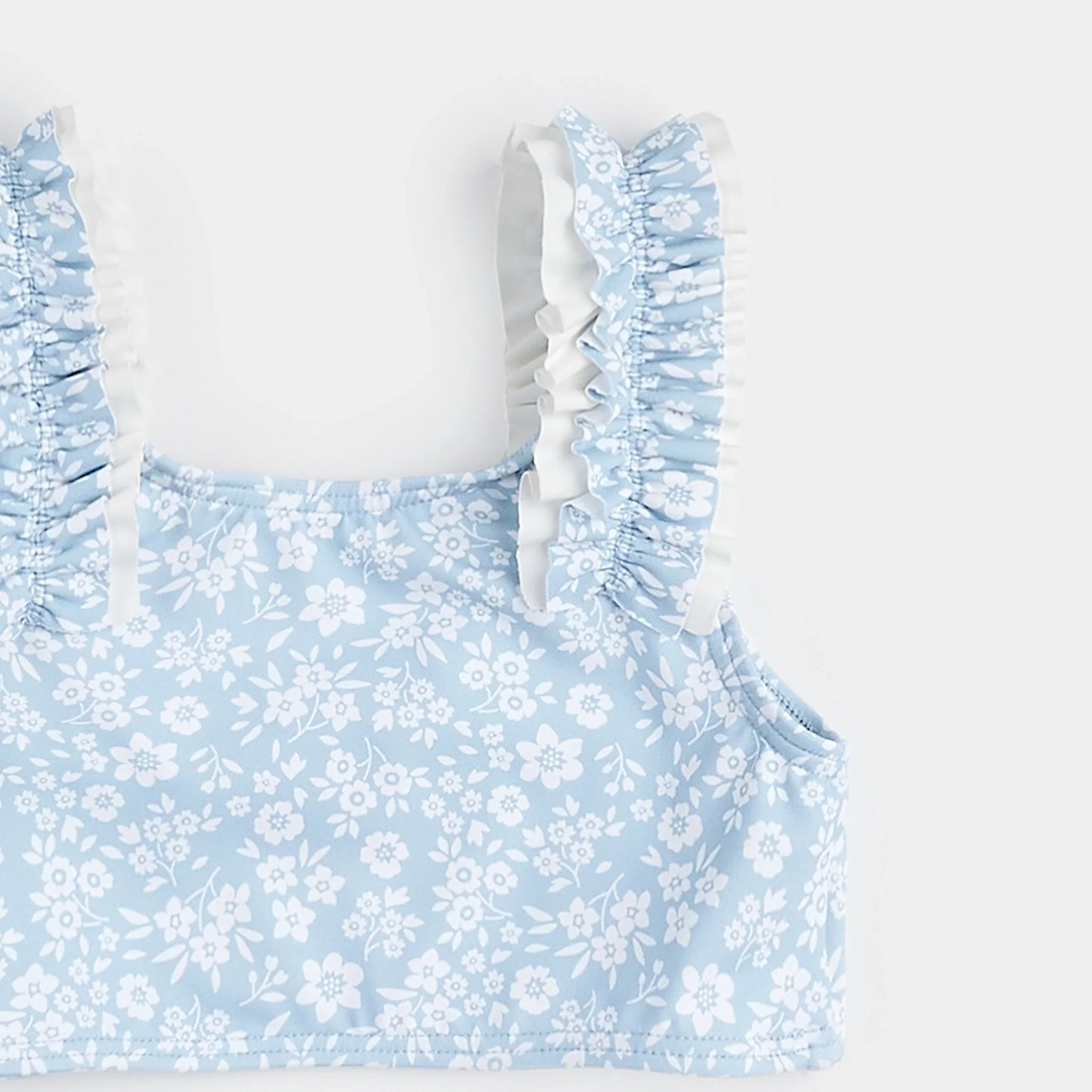 Petit lem - Bikini bleu ciel à imprimé floral (2 ans)